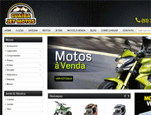 Tablet Screenshot of guaibajetmotos.com.br